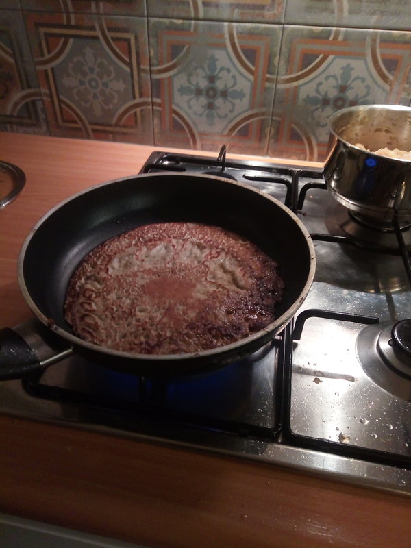 Boekweit-speltmeel pannenkoek