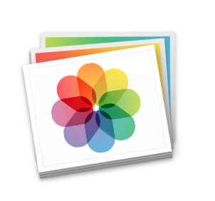 Het icoon van het .photoslibrary bestand
